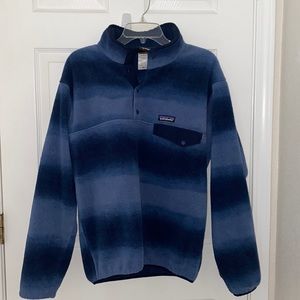 Patagonia Blue Synchilla Pullover men’s medium